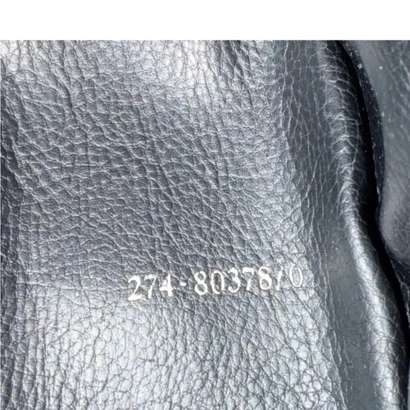 Fendi Black Textured Leather Crossbody Bag. Authentic! - Picture 4 of 9